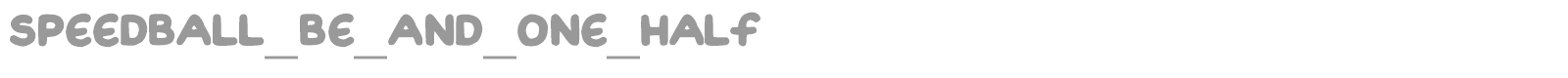 Bloon Bold font preview